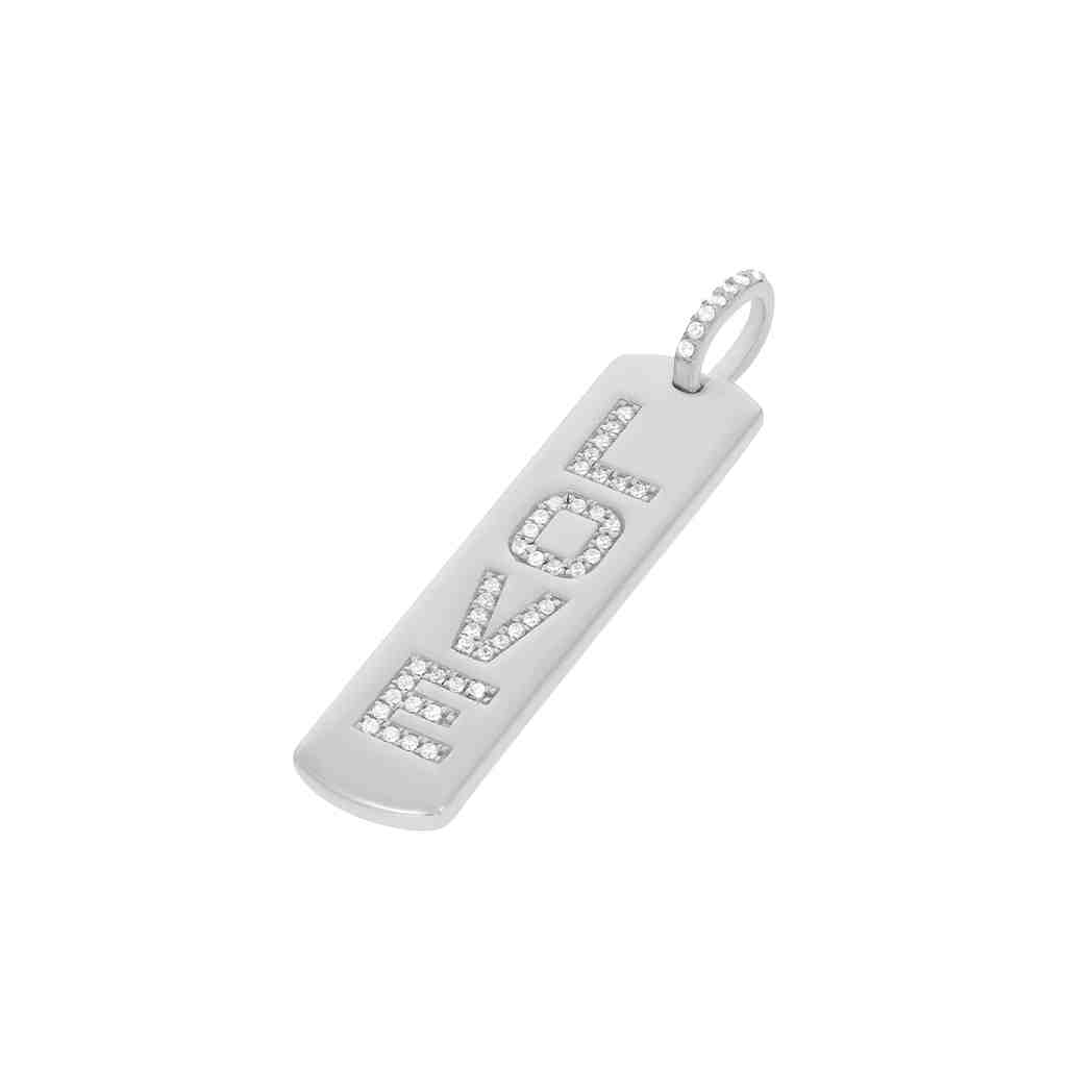 Dog Tag Pendant PD31341A